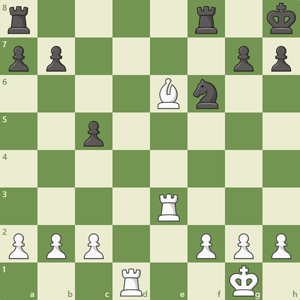 r4r1k/pp4pp/4Bn2/2p5/8/4R3/PPP2PPP/3R2K1 w - - 1 21