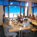 2. Vijf van onze D-spelers aan het werk